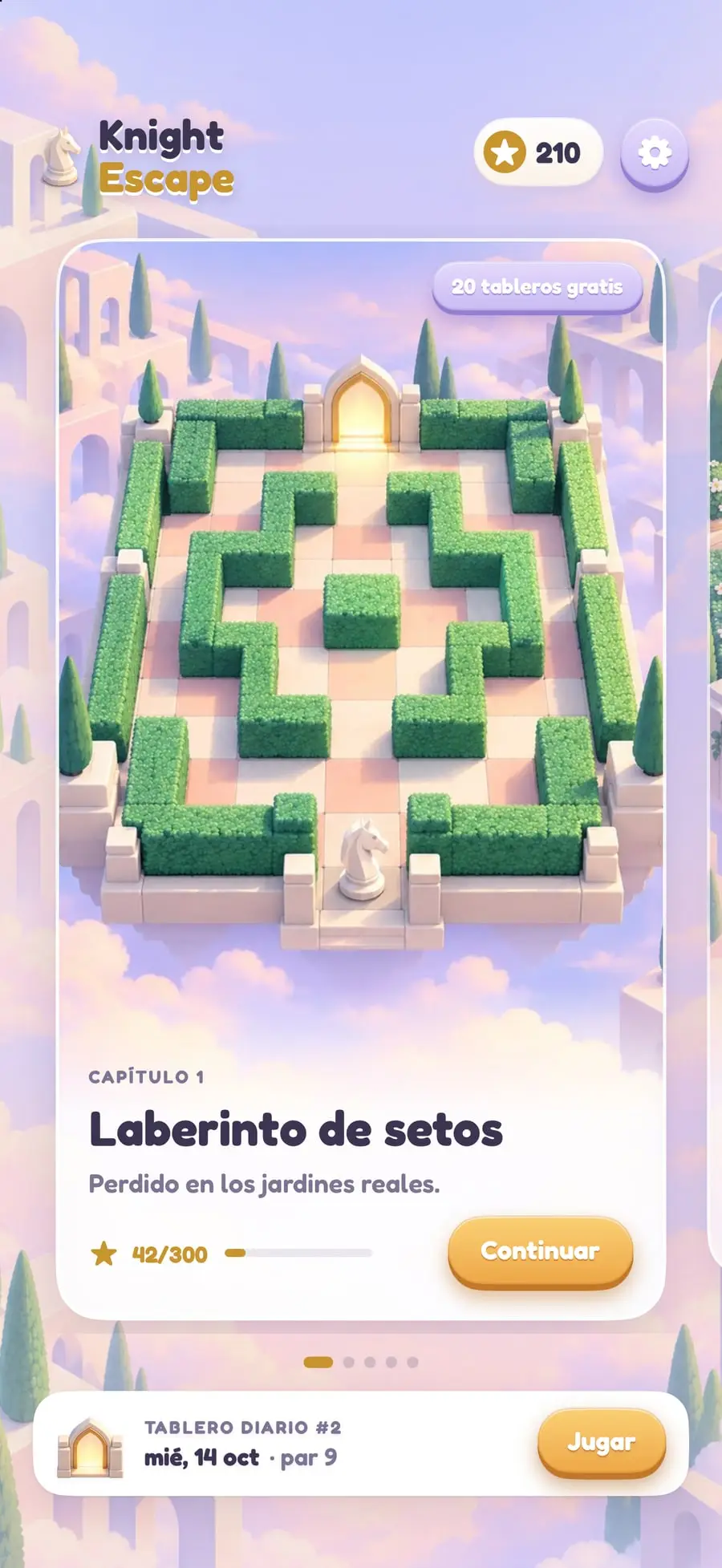 Escapa de un castillo de cuento, capítulo a capítulo