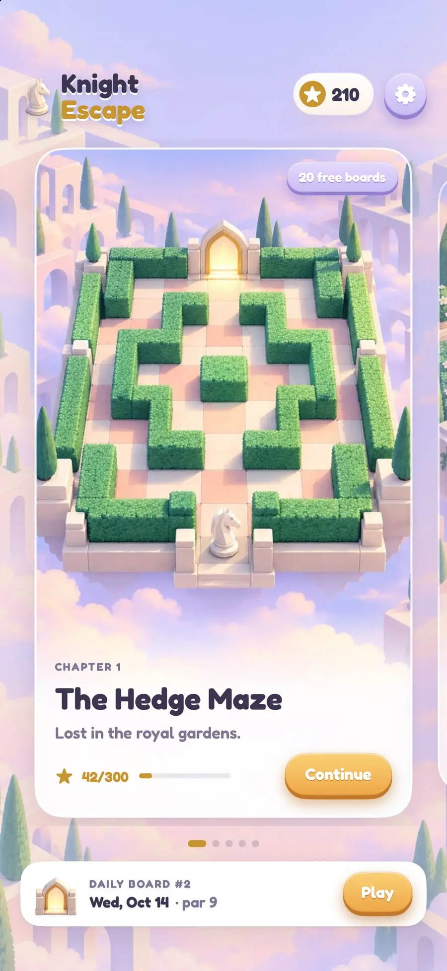 Escape a storybook castle, one chapter at a time
